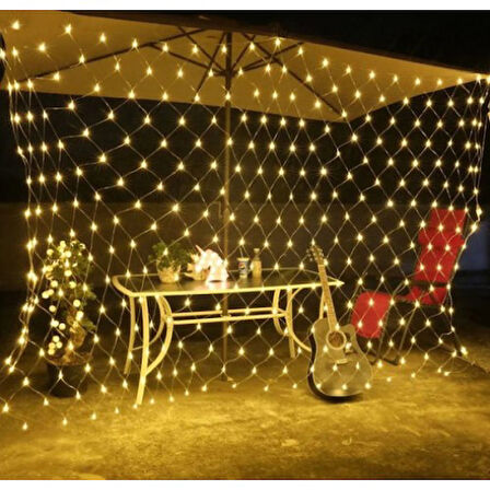 144 Ledli 2x2 Metre Animasyonlu Ağ Led TdrTR