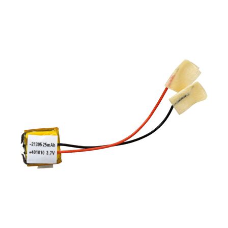 POWERMASTER 401010 3.7 VOLT 25 MAH LİTYUM POLİMER PİL SOKETSİZ