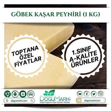 Tam Yağlı Göbek Kaşar Peyniri (1 Kg)