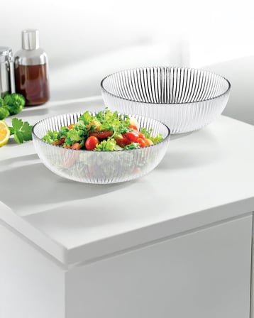 Rivella Cam Salata Kasesi 20 cm 3.2 Litre 2'li Set