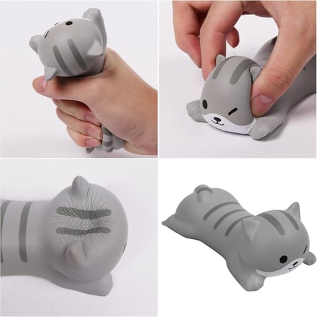 Kedi Şeklinde Yumuşak Squishy Mouse Pad