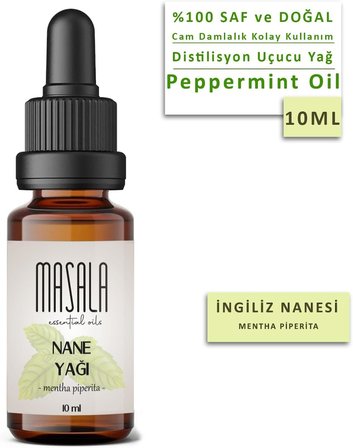 İngiliz Nanesi Yağı 10 ml. (Peppermint Oil)