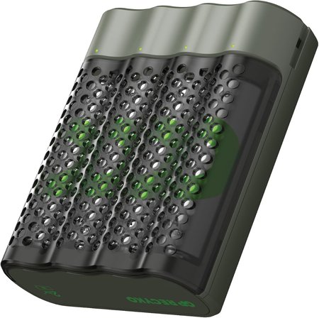 M452 USB Hızlı Şarj Cihazı 4 Adet 2600 AA Kalem Pilli Set