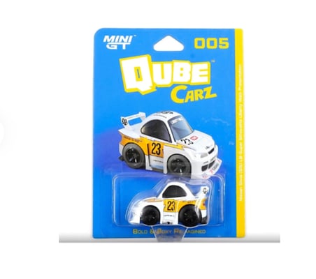 Mini GT 1/64 Qube Carz Serisi Nissan LB-Super Silhouette Liberty Walk Presentation Blister Paket