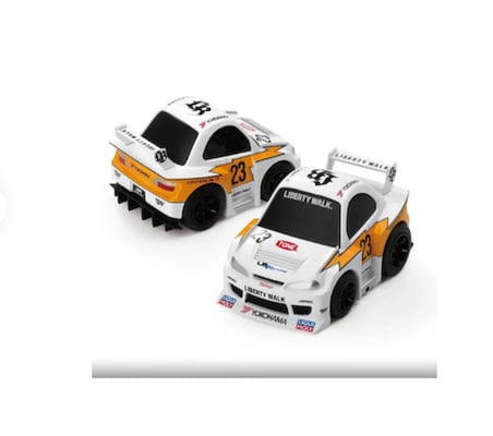 Mini GT 1/64 Qube Carz Serisi Nissan LB-Super Silhouette Liberty Walk Presentation Blister Paket