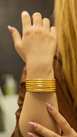 Şarnel 6 gr (GRAM) 22 Ayar Yatırımlık Altın Bilezik