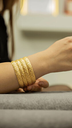 Şarnel 12 gr (GRAM) 22 Ayar Yatırımlık Altın Bilezik