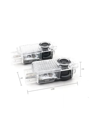 Audi Araçlar İçin Orijinal Geçmeli Soketli Kapı Altı Led Log