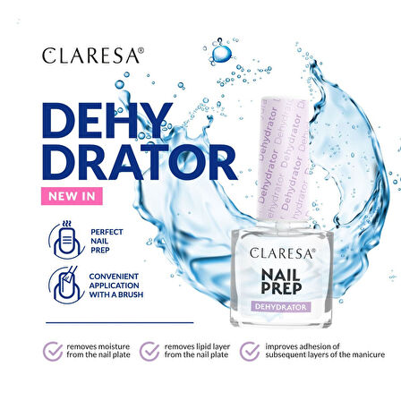 Claresa Nail Prep Tırnak Kurutucu Dehidratör 5gr