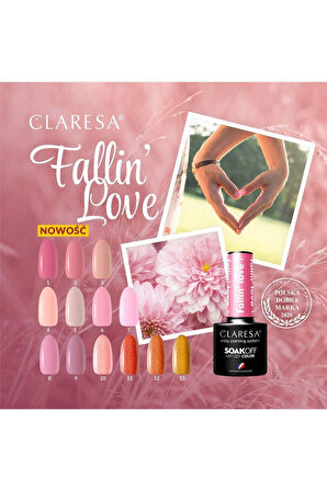 Claresa Kalıcı Oje Fallin Love Rose Gold 10 5gr