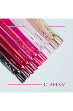 Claresa Kalıcı Oje Love Story Kiraz Kırmızı 8 5g