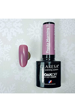 Claresa Kalıcı Oje Frosty Morning 9 Açık Patlıcan Moru 5gr