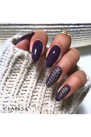 Claresa Kalıcı Oje Derin Koyu Mor 630 5gr