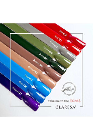 Claresa Kalıcı Oje Klasik Kırmızı 418 5g