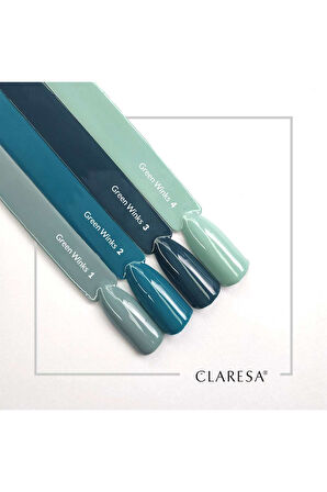 Claresa Kalıcı Oje Green Winks 2 Turkuaz Yeşili 5g