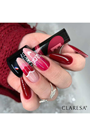 Claresa Kalıcı Oje Kiss Me 6 Koyu Kırmızı 5g