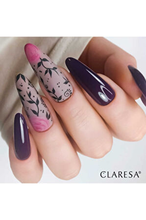 Claresa Kalıcı Oje Winter Wonderland 7 Derin Koyu Mor 5g