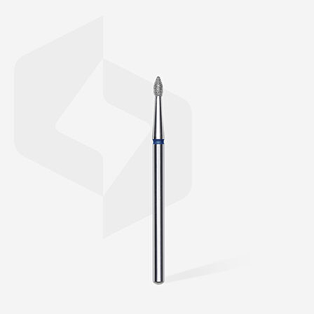 Staleks Elmas Manikür Freze Ucu Damla Model Mavi 4mm FA60B018-4
