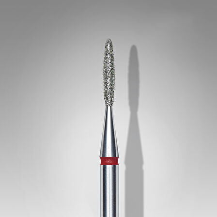 Staleks Elmas Manikür Freze Ucu Kör Uçlu Ateş Model Kırmızı 014 FA10R014-8