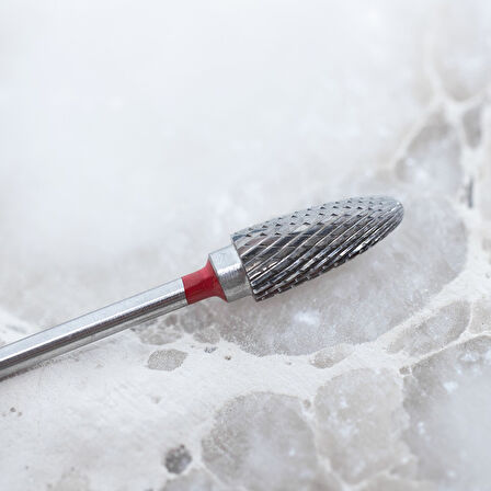 Kristall Sol El Manikür Çıkarma Çelik Törpü Ucu Mısır Kırmızı 31236L