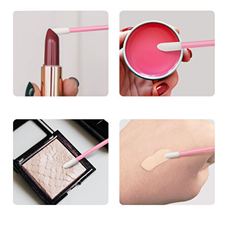 Dudak Ruj Aplikatörü Lip Gloss Kaş Kirpik Çubuğu 50li