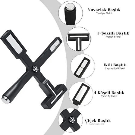 Kedi Gözü Oje 5i Bir Arada Mıknatıs Cat Eye Magnet