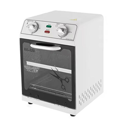 Yüksek Isılı Manikür Dental Kuru Hava Sterilizasyon Makinesi 8lt SM-220
