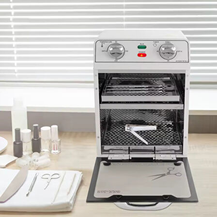 Yüksek Isılı Manikür Dental Kuru Hava Sterilizasyon Makinesi 8lt SM-220