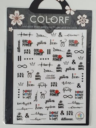 Tırnak Sticker