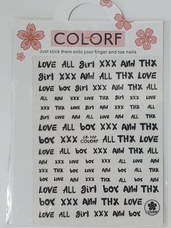 Tırnak Sticker
