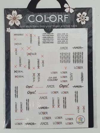 Tırnak Sticker