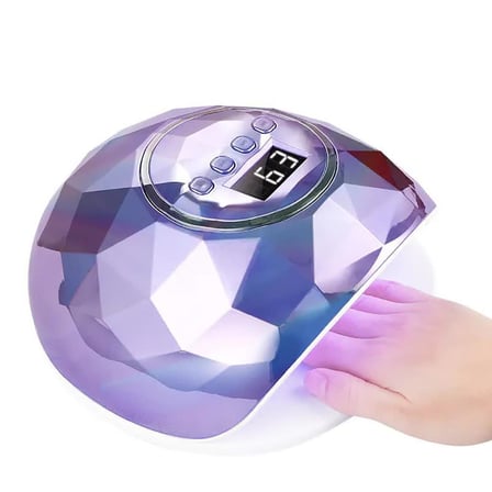 Manikür Tırnak Kurutucu UV Led Lamba Purple Smart 86W
