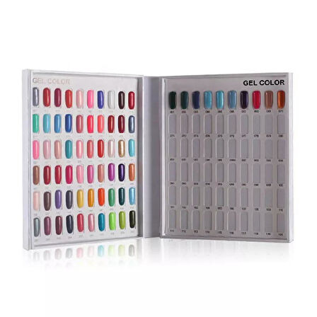 120 Renk Tırnak Renk Katalogu & 120li Plastik Tırnak Set