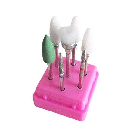 Seramik Freze Uç Törpü Makinesi Ucu 7li Set