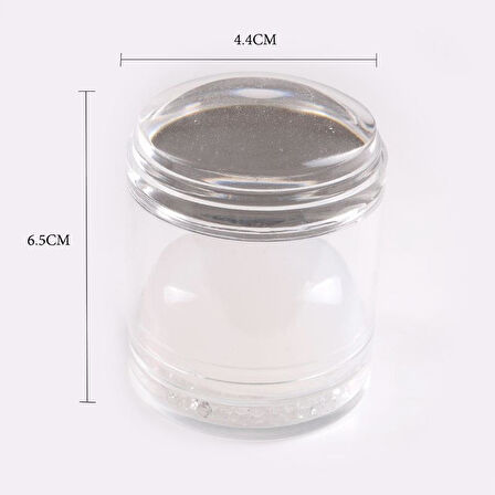 Çift Silikonlu Stamping Baskı ve French Uygulama Mühürü 009