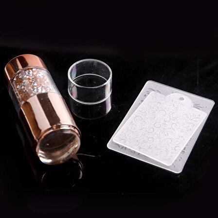 Çift Silikonlu Stamping Baskı ve French Uygulama Mühürü