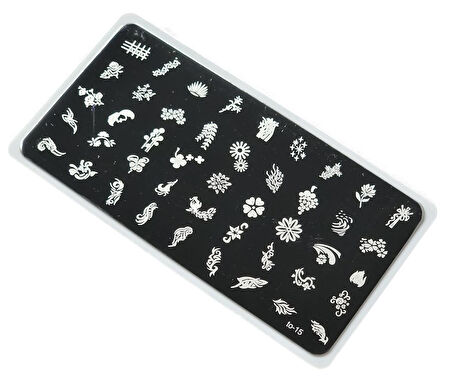 Nail Art Stamping Baskı Plakası
