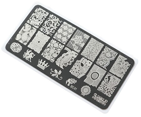 Nail Art Stamping Baskı Plakası