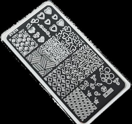 Nail Art Stamping Baskı Plakası