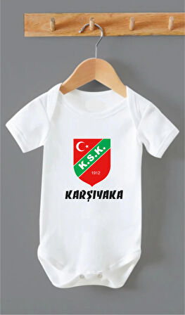 Organik %100 Pamuk Karşıyaka Bebek Body ZBN137