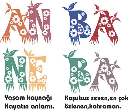 Organik %100 Pamuk Anne Baba Baskılı 2'li Bebek Body Set Beyaz Çıtçıtlı Badi Zıbın Ikili ZBN020