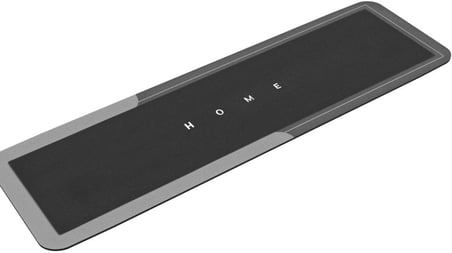 Banyo Paspası Halısı, Süper Emici Zemin Paspası Hızlı Kuruyan İnce Banyo Paspasları Halılar Kauçuk Kaymaz Alt Duş Halıları Duş Lavabo Küvet için 40 cm x 120 cm, Koyu Gri