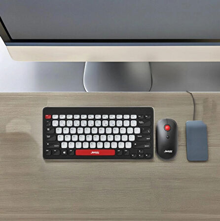 Yeni Kablosuz Bluetooth Klavyesi ve Mouse Mini ve İnce Tasarım Yüksek Hassasiyet Sessiz Klavye WS681