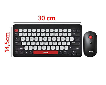 Yeni Kablosuz Bluetooth Klavyesi ve Mouse Mini ve İnce Tasarım Yüksek Hassasiyet Sessiz Klavye WS681