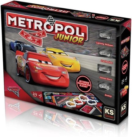 Cars Metropol Junior Kutu Oyunu