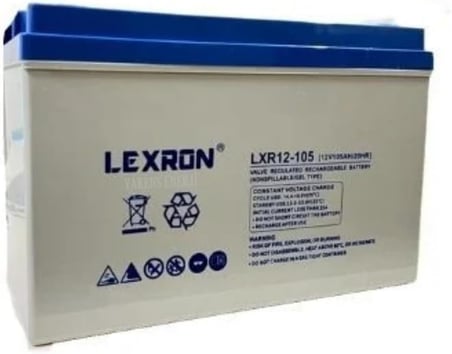 105 Amper Jel Akü Lexron