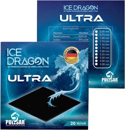 Ice Dragon® Ultra/Thermal - Termal pad / 20.0 W.m*k /100 * 50 (1.00)
