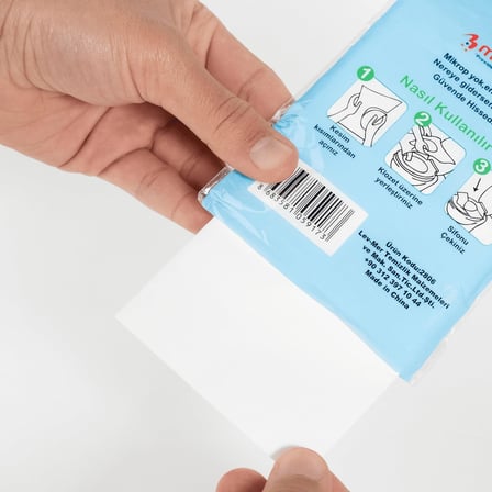 Tek Kullanımlık Suda Çözünür Klozet Kapak Örtüsü - 5 Adet x 10 lu Paket | Hijyenik ve Pratik Seyahat Aksesuarı