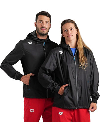 Arena Unisex Rüzgarlık Siyah Günlük Stil