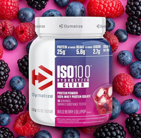 Dymatize ISO 100 Hydrolized Clear Whey Protein 512 gr